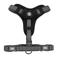 DOCO® VARIO Chest Plate Harness w/Neoprene (DCV206)[Color - Grey, Size - S]