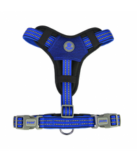 DOCO® VARIO Chest Plate Harness w/Neoprene (DCV206)[Color - Blue, Size - L]