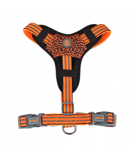 DOCO® VARIO Chest Plate Harness w/Neoprene (DCV206)[Size - M, Color - Safety Orange]