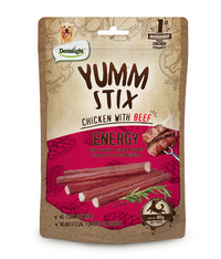 Thumbnail for Dentalight Yumm Stix Dog Treat 50g - Chicken With Beef