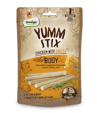 Thumbnail for Dentalight Yumm Stix Dog Treat 50g - Chicken With Cheese