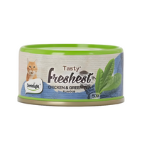 Thumbnail for Dentalight Tasty Freshest Cat Treat in Can Chicken & Green Tea 6x80g [Box Code:11636] - (MOQ:6pcs)