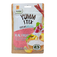 Thumbnail for Dentalight Yumm Stix For Dogs-Wet & Soft - Yogurts With Grape & Peach 70g