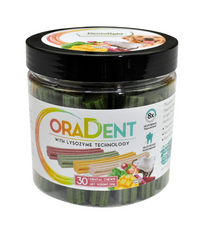 Thumbnail for Dentalight Oradent Dental Chew Treats For Dog 230g - Mix Flavour