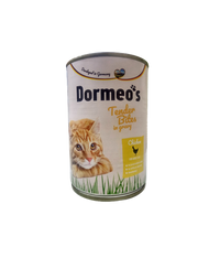 Thumbnail for Dormeos Cat Wet Food Chicken Tender Bites In Gravy - 415 g[Weight - 415g]