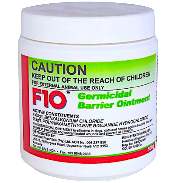 F10 Germicidal Barrier Ointment 500 GM