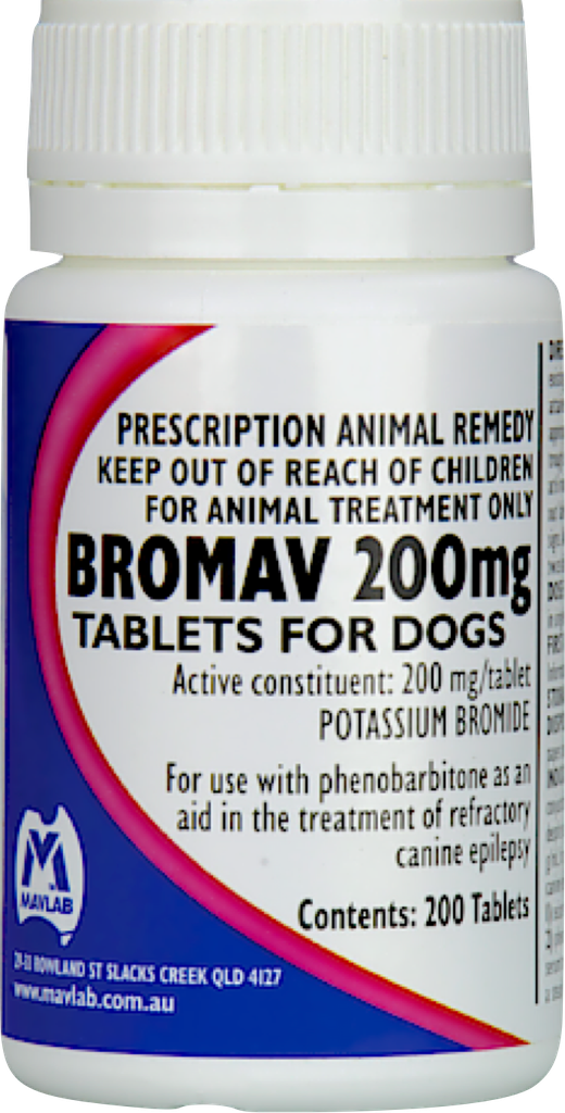 Bromav Tabs 200mg (200's)