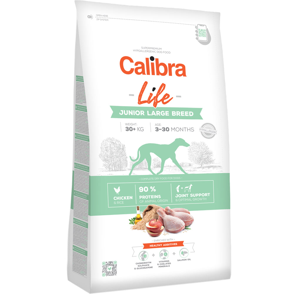 Calibra Dog Life Junior Large Breed Chicken 12kg