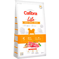 Thumbnail for Calibra Dog Life Adult Small Breed Lamb 1.5kg