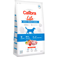 Thumbnail for Calibra Dog Life Adult Medium Breed Chicken 12kg