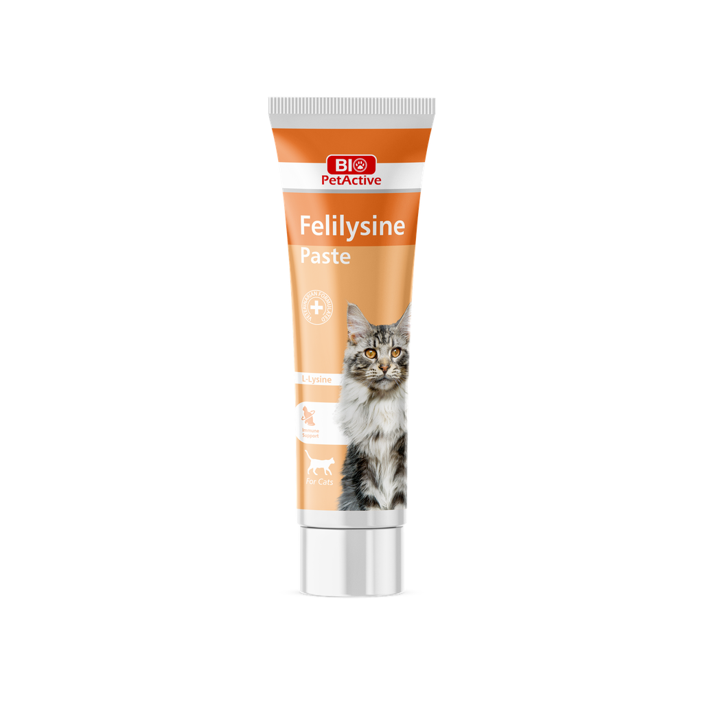Bio PetActive Felilysine Paste (L-Lysine paste for Cats) 100ml