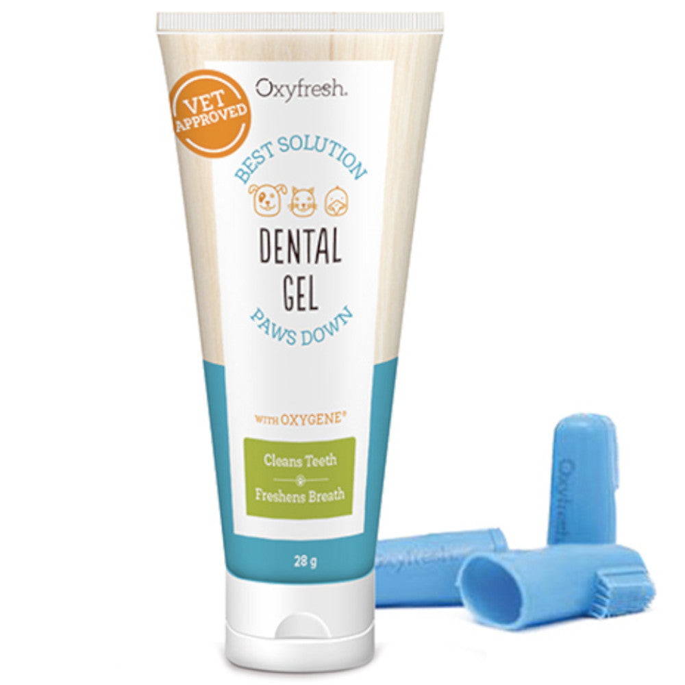 Oxyfresh Gel 28g & Fingerbrush Kit