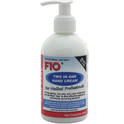 F10 Two-In-One Hand Cream w/ Pump 250ml