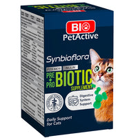 Thumbnail for Bio PetActive Synbioflora Pre+Probiotics for Cats 60chewable tablets