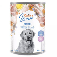 Thumbnail for Calibra Dog Verve GF can Senior Turkey & Lamb 400g