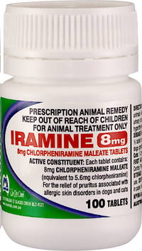 Iramine 8mg tabs - 100tabs