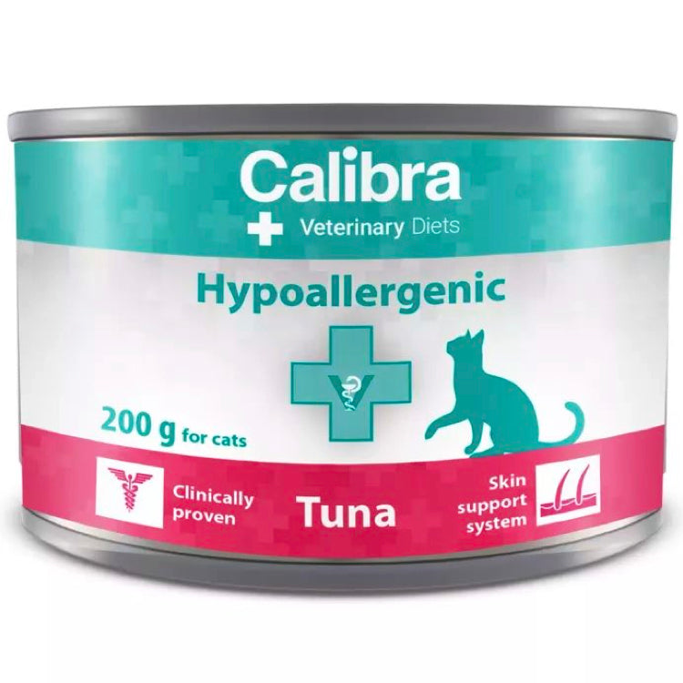 Calibra VD Cans Cat Hypoallergenic Tuna 200g