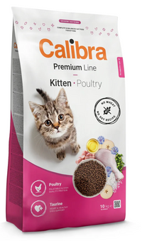 Thumbnail for Calibra Cat Premium Line Kitten Poultry 10kg