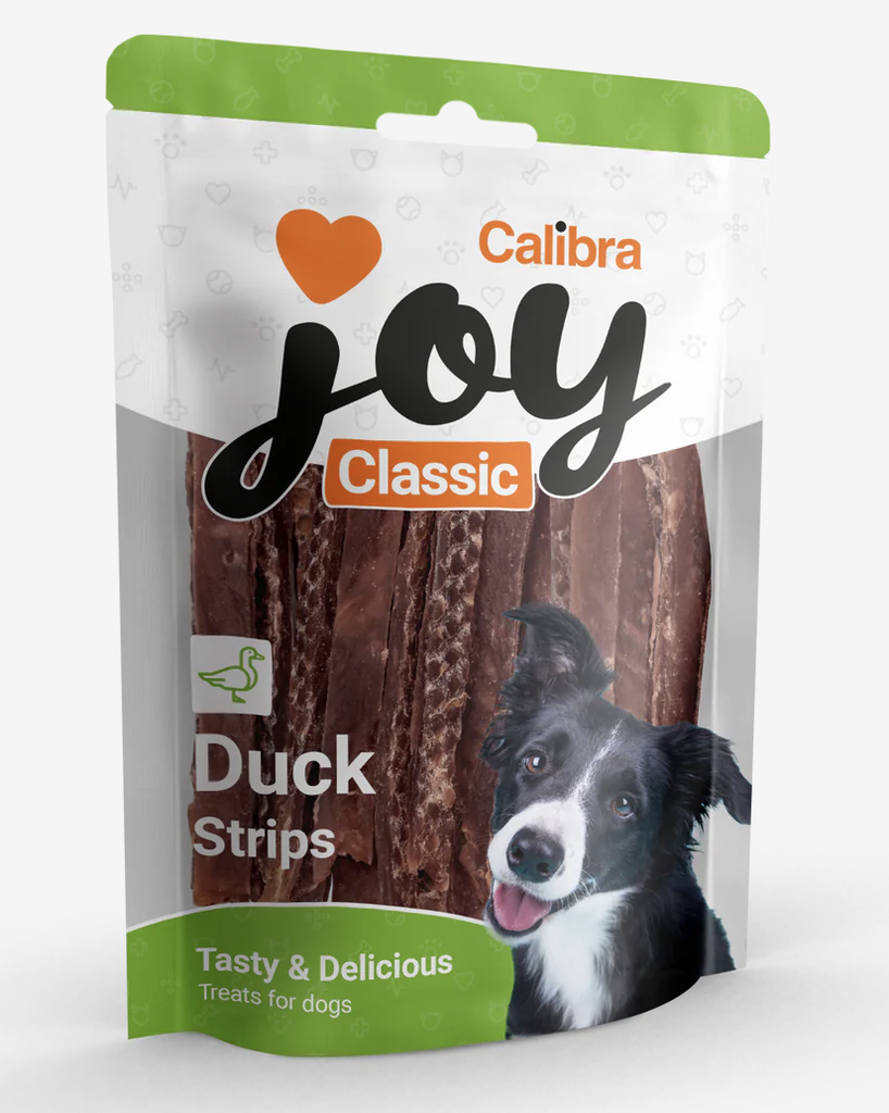 Calibra Joy Dog Classic Duck Strips 250g