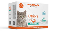 Calibra Cat Life Pouch Sterilised Multipack 12x85g