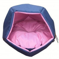 Thumbnail for Empets Cubby House With Cushion  Basic Duo (60x60x44cm)[Dimension - 60x60x44cm, Color - Pink & Blue]