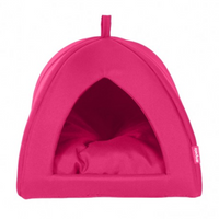 Empets Igloo House With Cushion Basic[Dimension - 43x43x35cm]