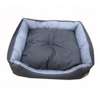 Thumbnail for Empets Couch Bed Basic Duo[Dimension - 65x50x18cm, Color - Grey & Dark Brown]