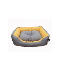 Thumbnail for Empets Couch Bed Basic Duo[Dimension - 75x55x20cm, Color - Yellow & Grey]