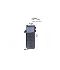 Thumbnail for KW Zone Astro AS Internal Filter[Max Output - 500L/H, Model - 500F]