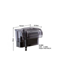 Thumbnail for KW Zone Dophin Hanging Filter[Model - FDH800]