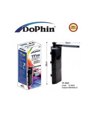 Thumbnail for KW Zone Dophin Aquarium Triangle Internal Filter With Rainbar[Max Output - 650L/H]