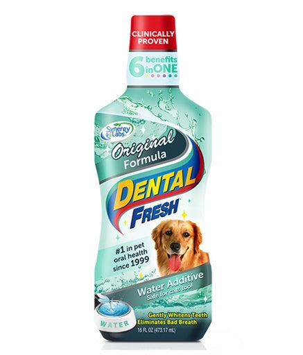 Synergy Labs Original Formula Dental Fresh - Dog 503ml [17 Fl. Oz.][Volume - 503ml]