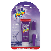 Thumbnail for Synergy Labs Dental Fresh Enzymatic Plaque & Tartar Dental Gel with finger brush 2.5 oz - 70.87 g