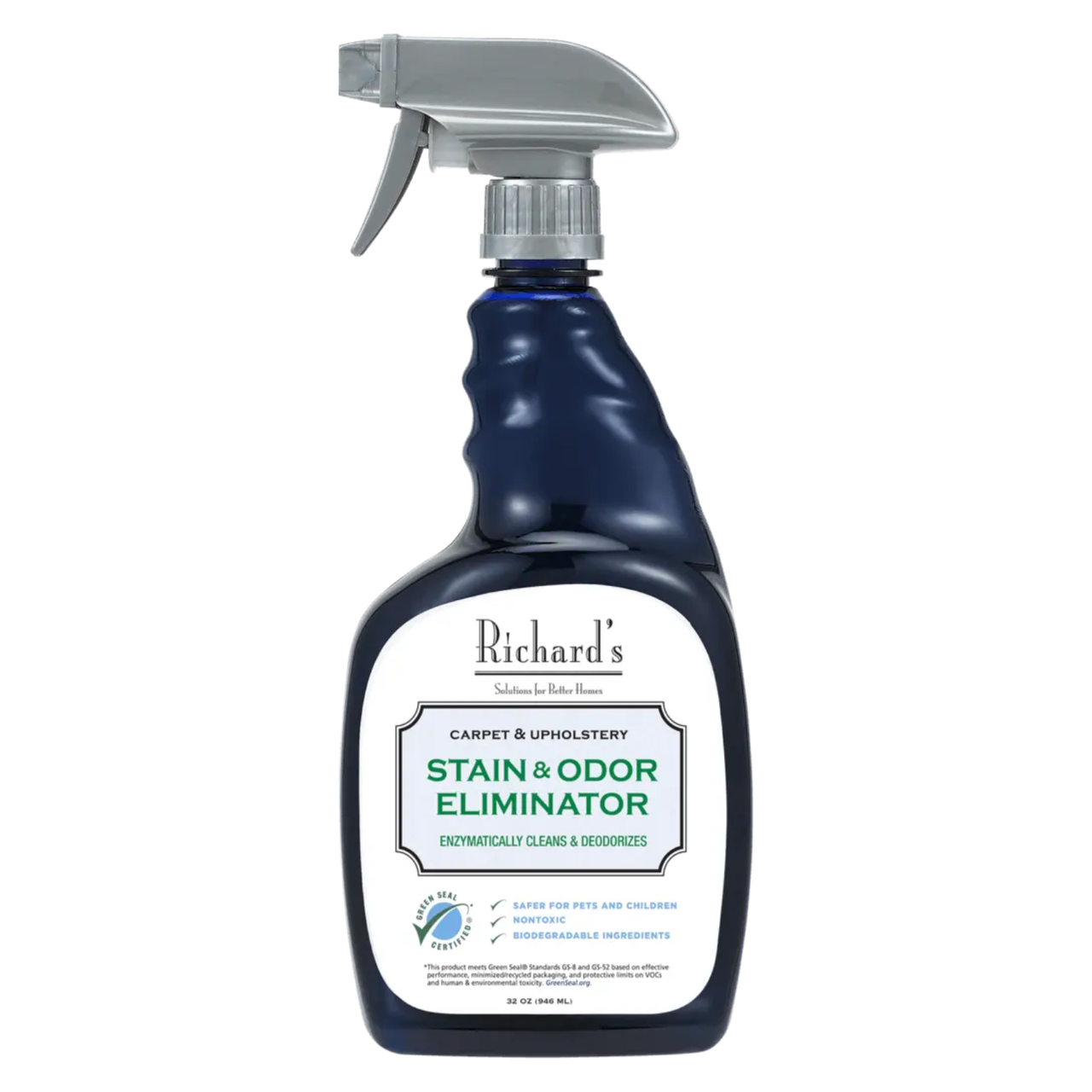 Synergy Lab Richard Organic'S Carpet & Upholstery Stain Remover & Deodorizer[Volume - 946ml]