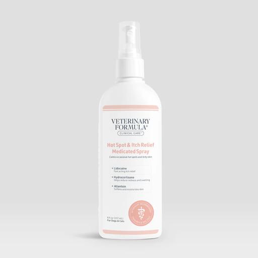 Synergy Labs Veterinary Formula Clinical Care Hot Spot & Itch Relief Medicated Spray 236ml For Dogs & Cats[Volume - 236ml]
