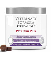 Thumbnail for Synergy Labs Veterinary Formula Clinical Care Pet Calm Plus 150g (30 counts)[Count - 30, Weight - 150g]