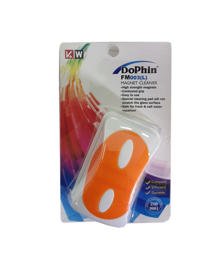 KW Zone Dophin Floating Magnetic Cleaner - Without Blade[Size - L]