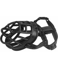 Thumbnail for Golden Panda Silicone Muzzle, Black[Size - M]