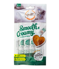 Thumbnail for Gnawlers Smooth & Creamy Lickable Cat Treats (4pcsx15g) - Chicken & Liver Flavour