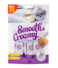 Thumbnail for Gnawlers Smooth & Creamy Lickable Cat Treats (20pcsx15g) - Salmon Flavour