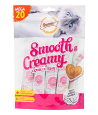 Thumbnail for Gnawlers Smooth & Creamy Lickable Cat Treats (20pcsx15g) - Bonito Flavour
