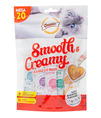 Thumbnail for Gnawlers Smooth & Creamy Lickable Cat Treats (20pcsx15g) - Mix Flavour