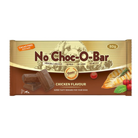 Thumbnail for Gnawlers No Choc-O-Bar Chicken Flavor For Dogs 80g (Cacao Free)