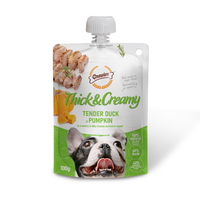 Thumbnail for Gnawlers Thick & Creamy Dog Treat 100g-Tender Duck & Pumpkin [8pcs/case]