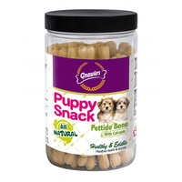 Thumbnail for Gnawlers Petitde Bone Puppy Snack-Calcium 180g