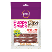 Thumbnail for Gnawlers Twist Stick Puppy Snack-Chicken-400g