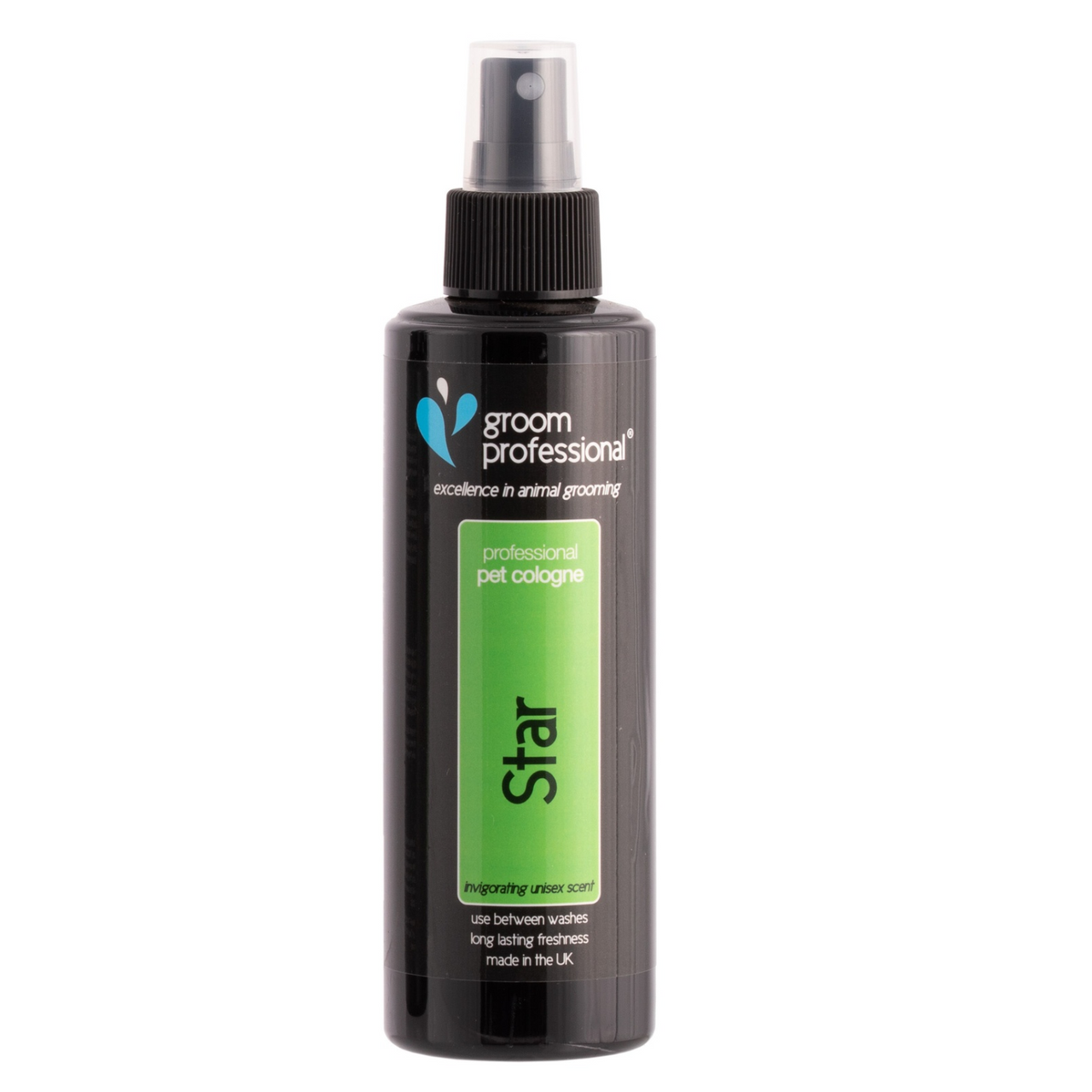 Groom Professional Star Pet Cologne | Perfume[Volume - 200 ml, Flavor - Invigorating Unisex Scent]