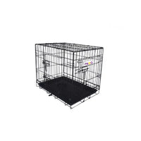 Pado Double Door Dog Crate with Mesh Floor, 77x49x56.5cm