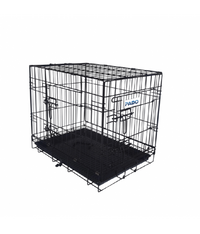 Thumbnail for Pado Double Door Dog Crate with Mesh Floor, 107.5x70.5x77.5cm