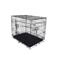 Pado Double Door Dog Crate with Mesh Floor, 123x76x83cm